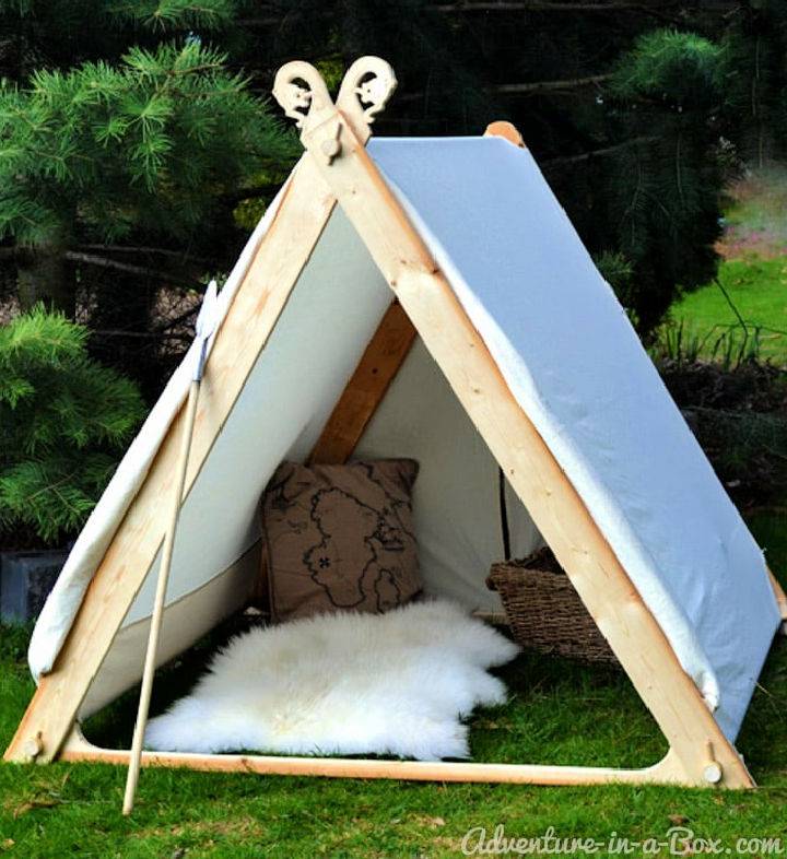 Make a Viking Play Tent