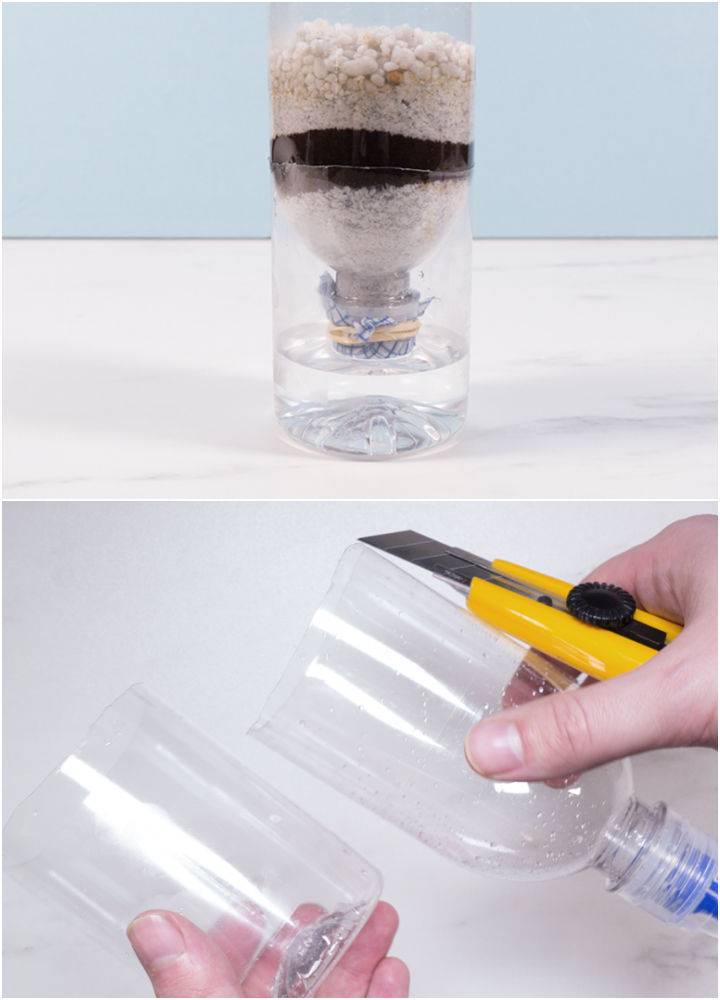 Make a Water Filter Out of Plastic Bottle