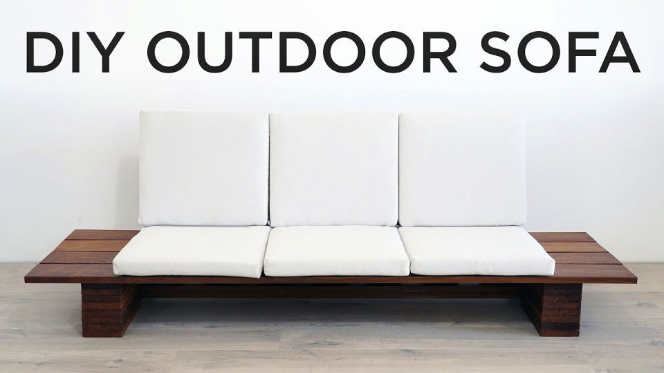 How to Make an Outdoor Sofa