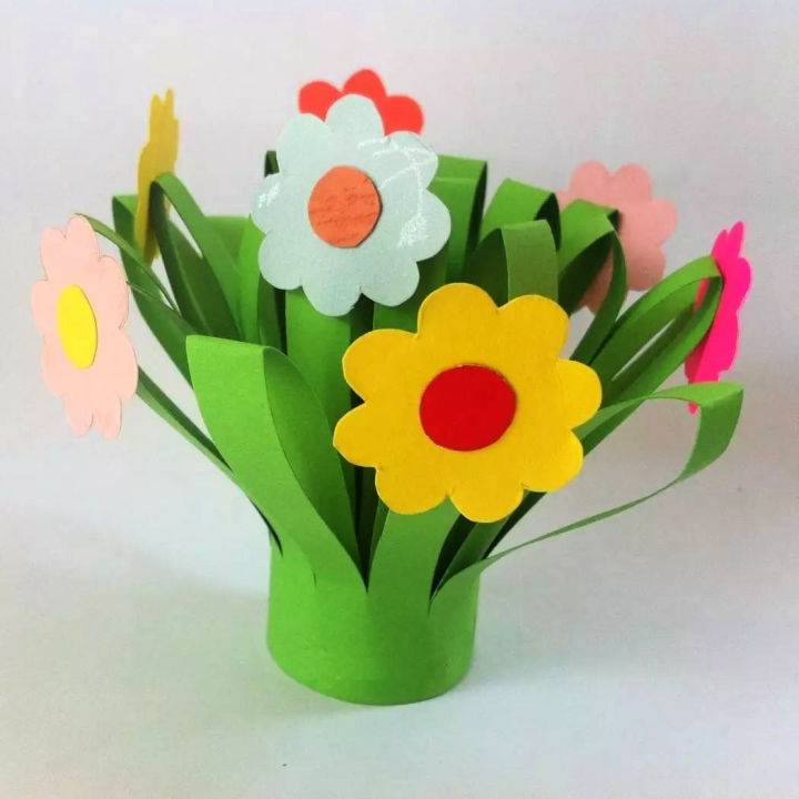 Making Paper Flowers for Kids