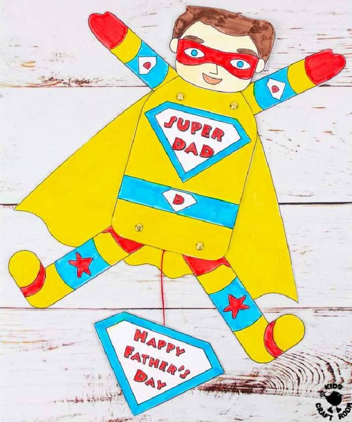 Making Superhero Puppets for Kids