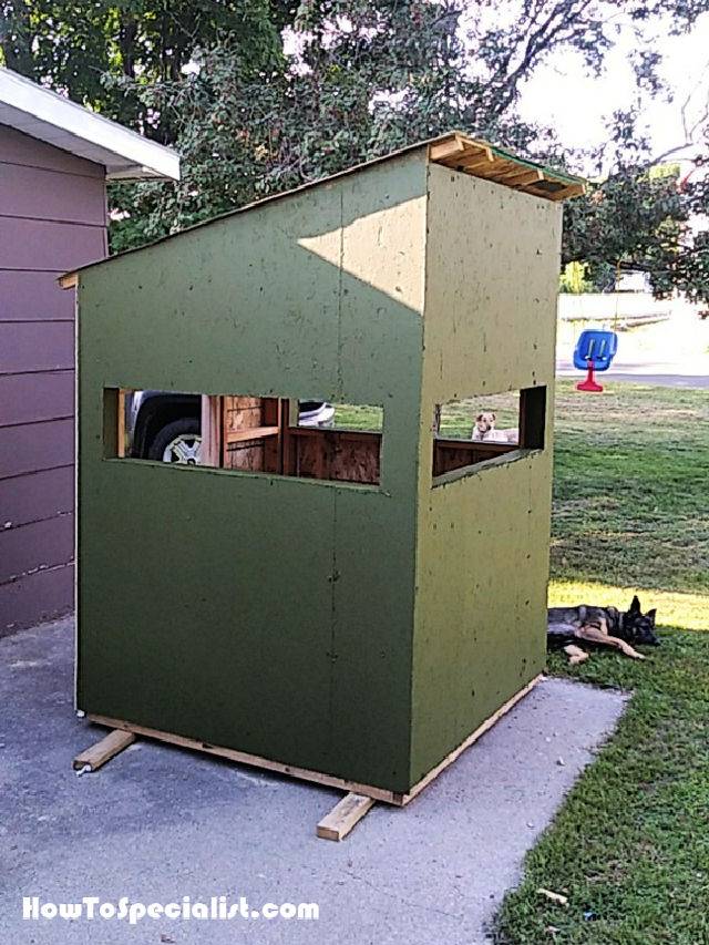 Making Your Own 5x5 Deer Blind