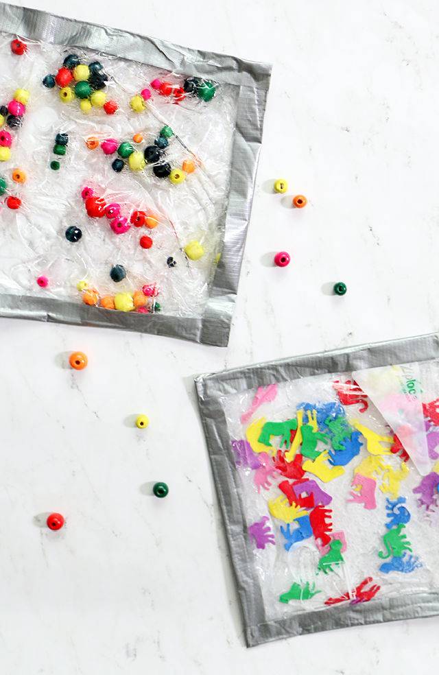 Making Your Own Dollar Store Sensory Bags