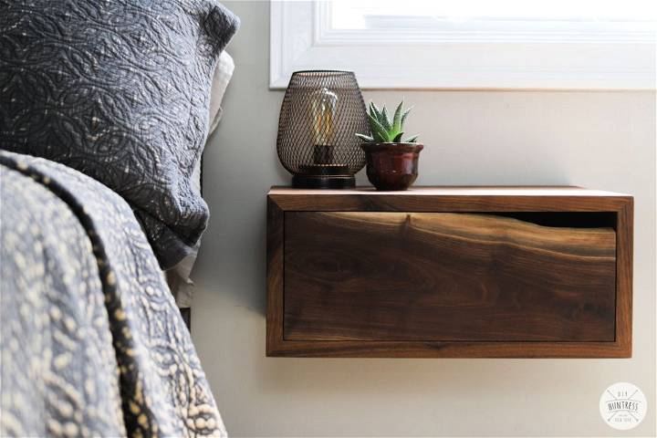 Making Your Own Floating Nightstand Shelf