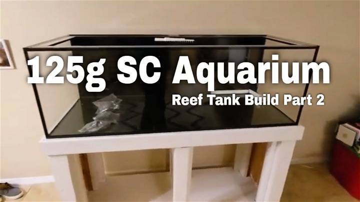 Making a 125 Gallon Aquarium Stand