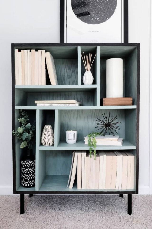  Modern DIY Plywood Bookshelf