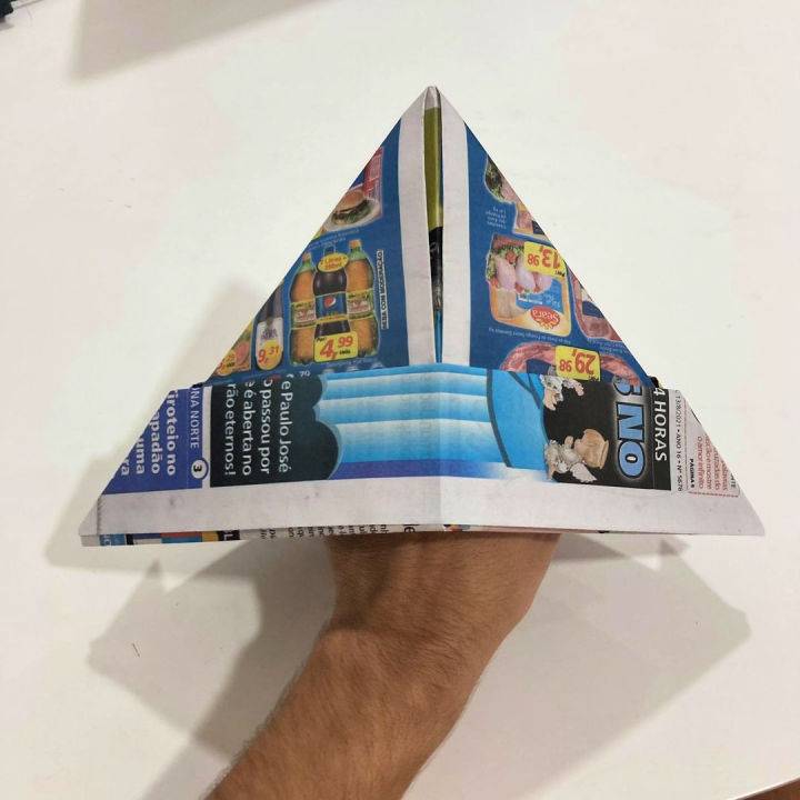 News Paper Hat Craft for Kids
