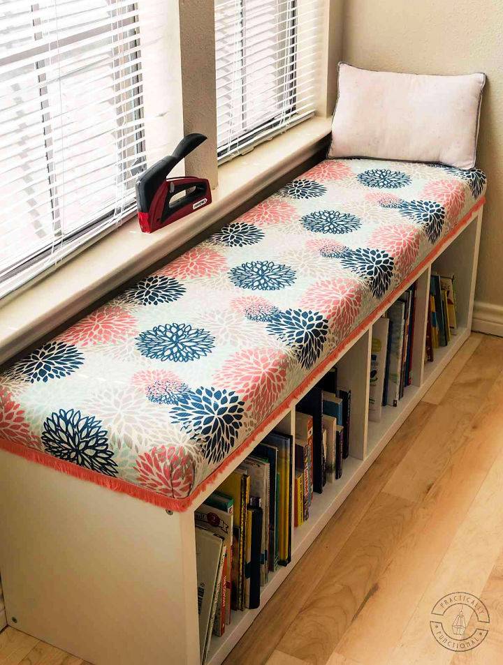 No Sew DIY Bench Cushion 