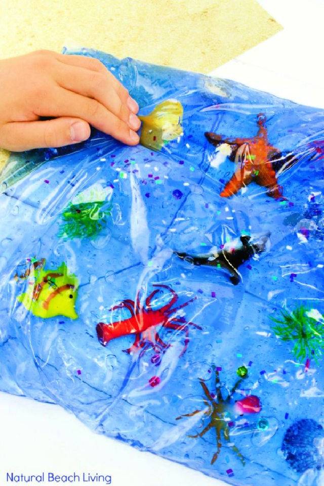 Ocean Life Sensory Bag for Toddlers