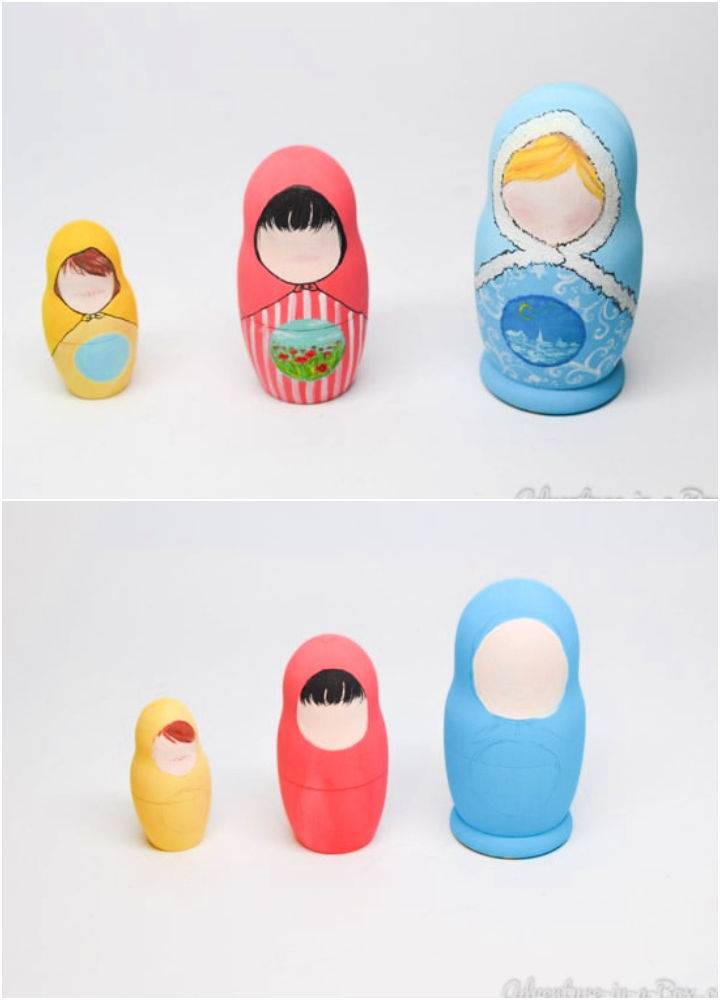 Painting Your Own Matryoshka Doll