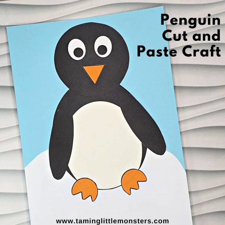 Penguin Cut and Paste Craft