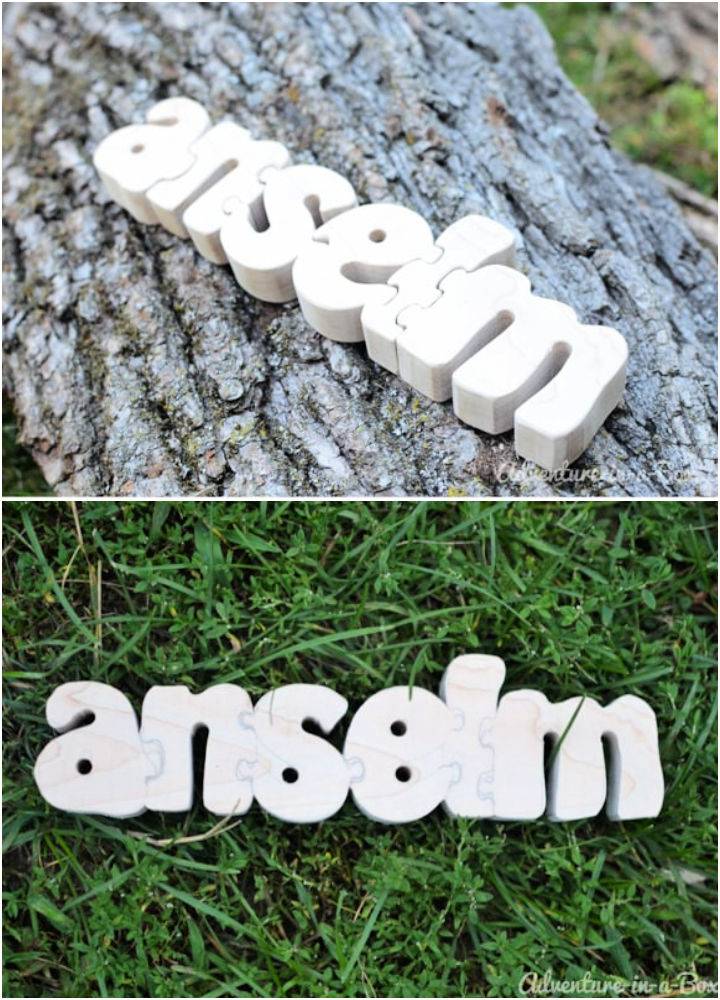 Personalized Name Puzzle Tutorial
