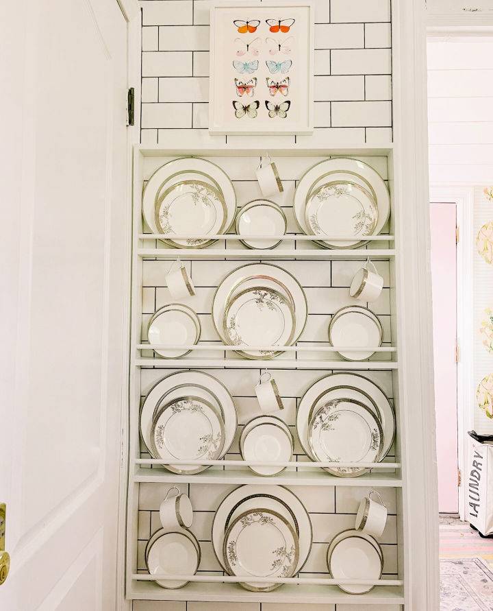 Wall Plate Rack Step-by-Step Instructions