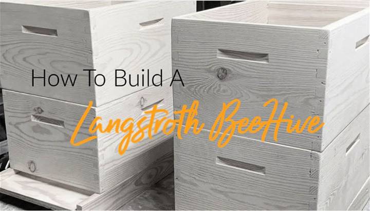 Easy Langstroth Hive Building Plans