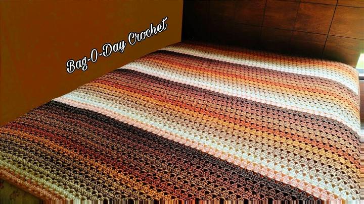 Quick and Easy Crochet Afghan Pattern