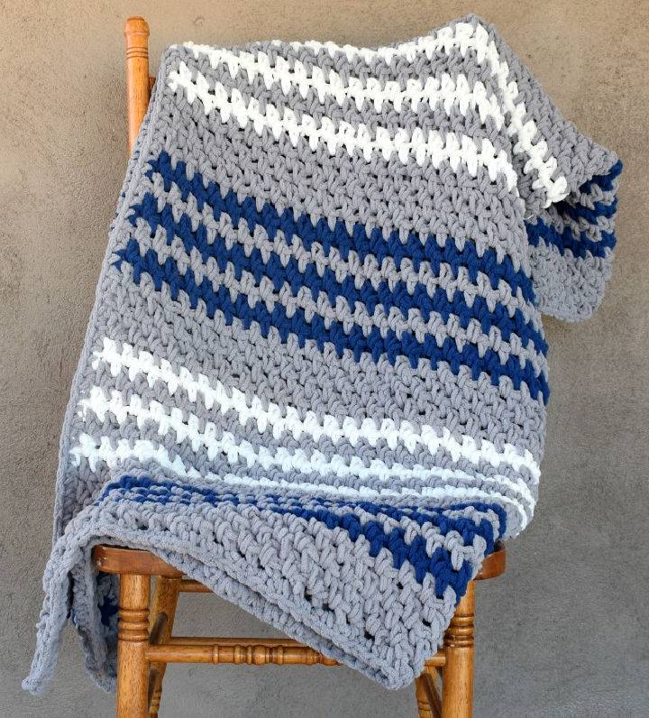 Quick and Easy Crochet Blanket Pattern