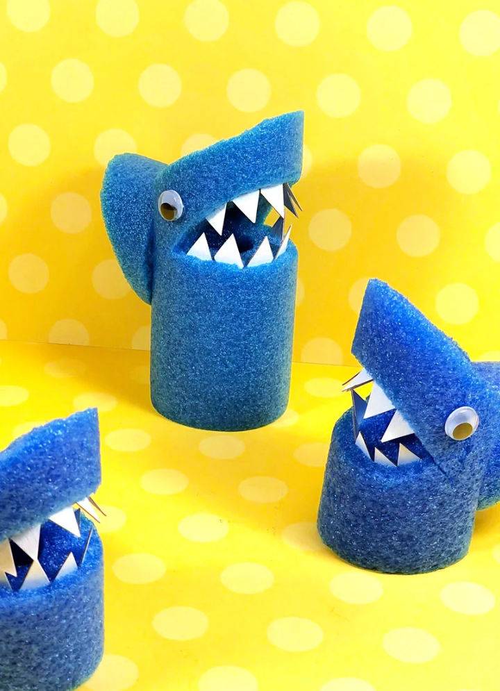 Shark Craft From Pool Noodles