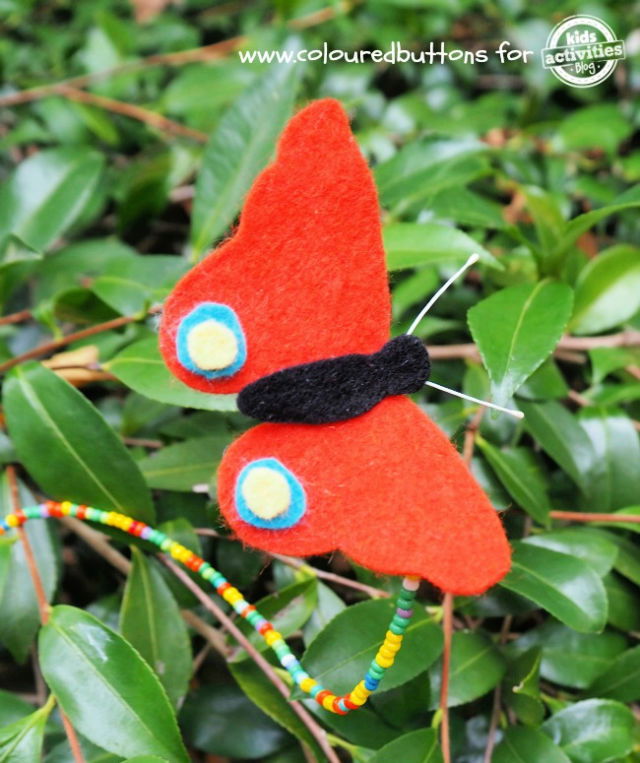 Simple DIY Felt Butterfly Mobile