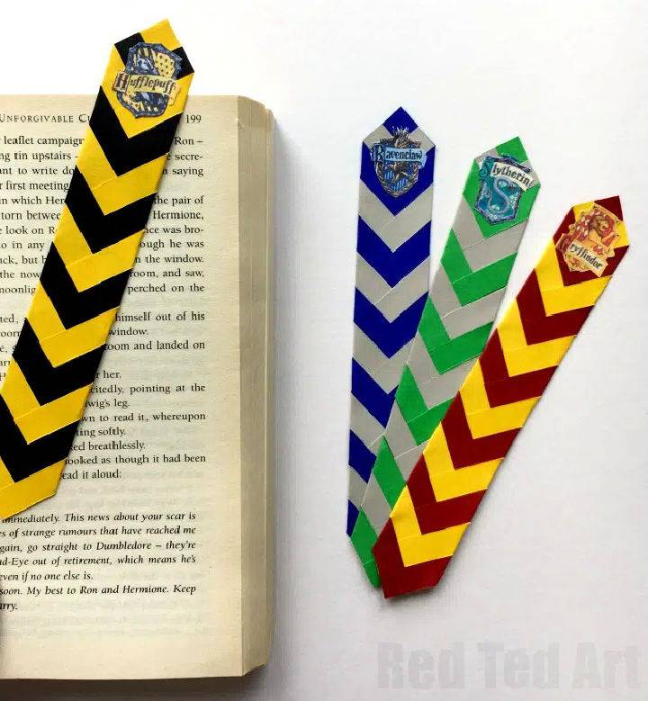 Simple Harry Potter Bookmarks Craft