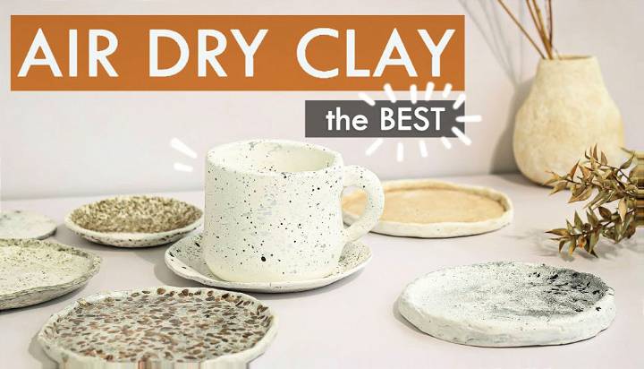 40 Air Dry Clay Ideas for Kids and Adults - DIY Crafts