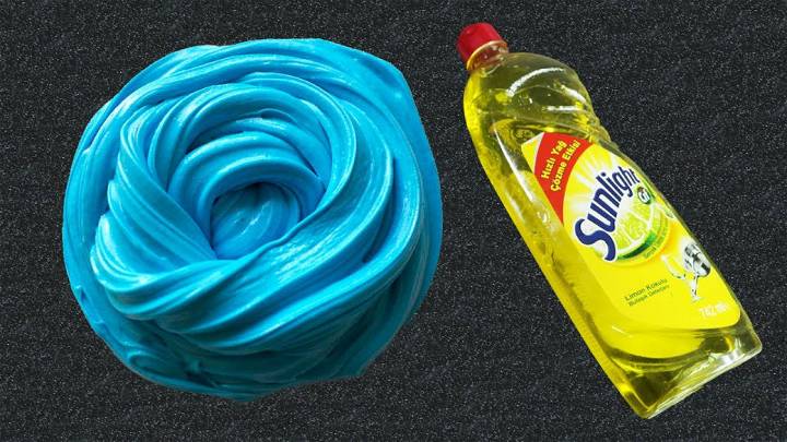 Slime Not Sticky Without Baking Soda or Baby Oil or Borax