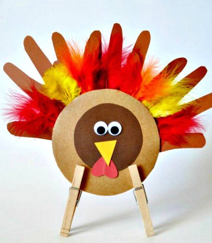 Thanksgiving Kids Turkey Craft