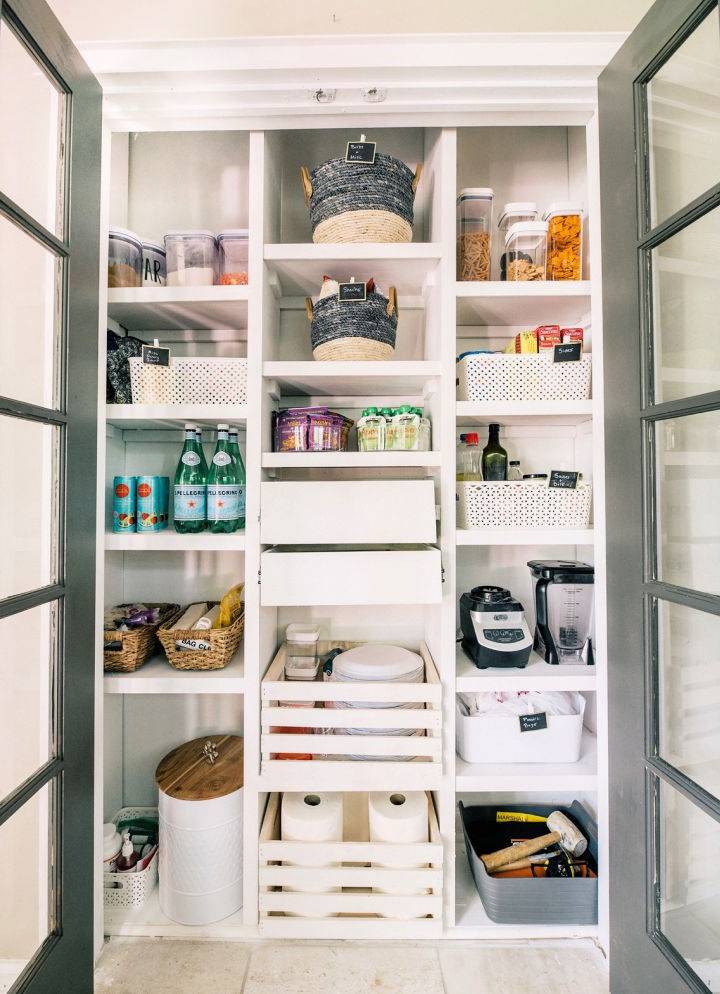 Ultimate Custom DIY Pantry Shelves