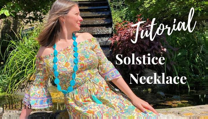 Unique Crochet Solstice Necklace Pattern