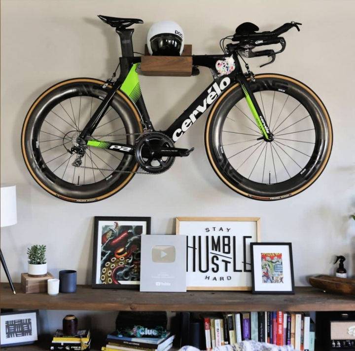 Make a Wall Mounted Bike Rack