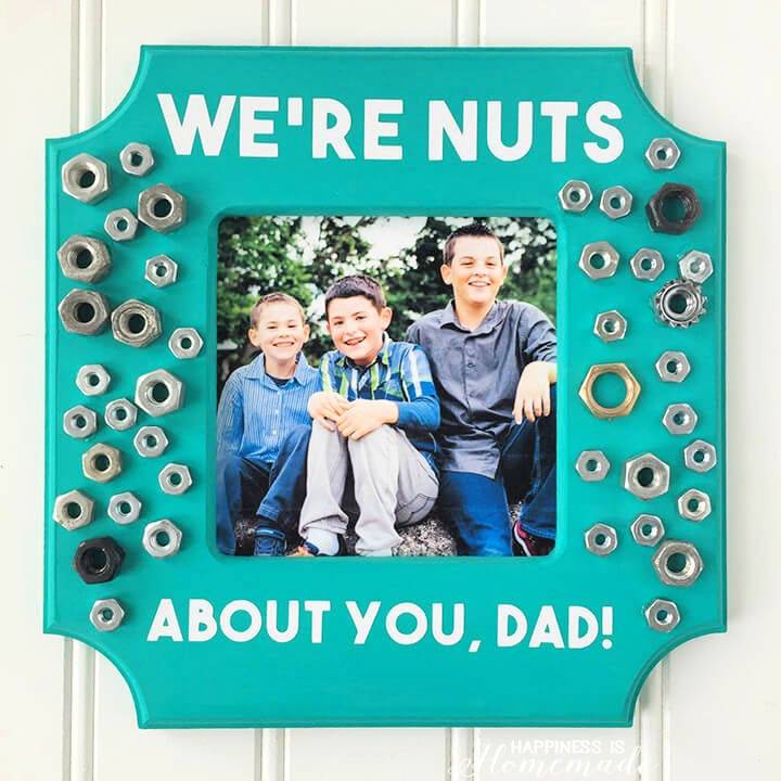 We're Nuts About You Photo Frame for Birthday Gift