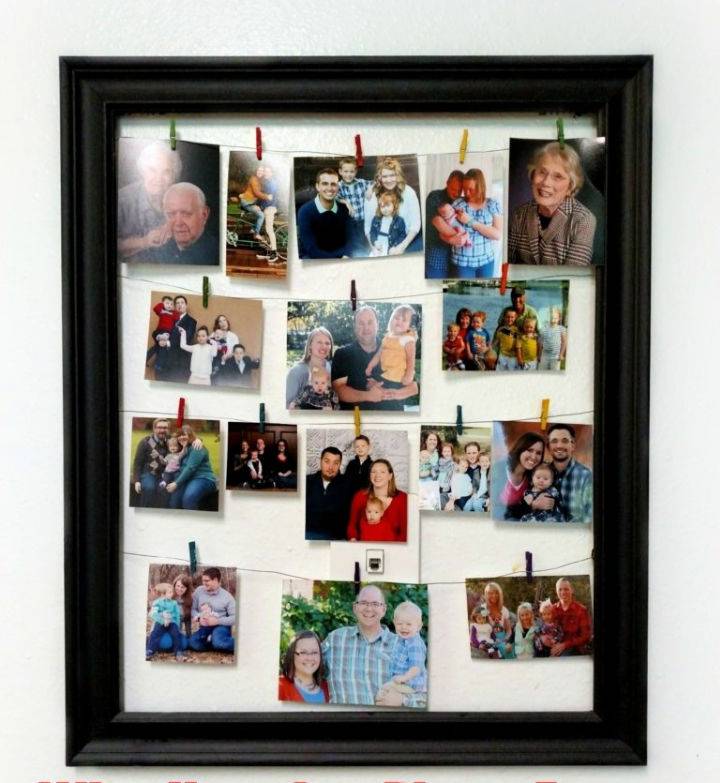 Wire Photo Hanging Picture Frame for Under $15