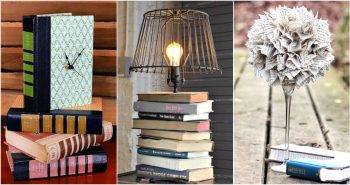 what to do with old books: 25 ways to recycle books