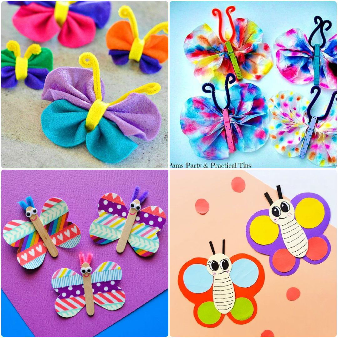 butterfly crafts for kids