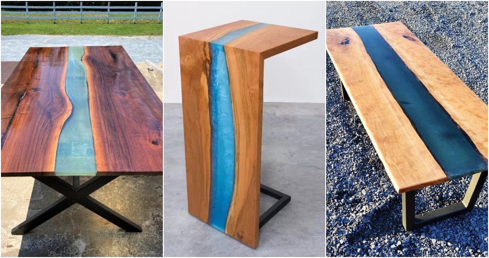diy epoxy resin table ideas