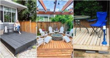 DIY floating deck ideas and free plans to build your deck