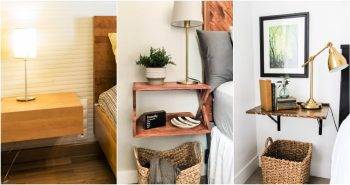 diy floating nightstand ideas to upgrade your bedroom - diy floating nightstands