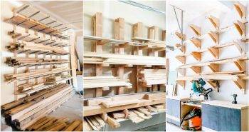 diy lumber rack ideas for efficient storage