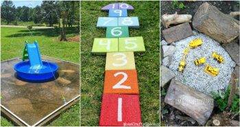 homemade diy playground ideas for backyard