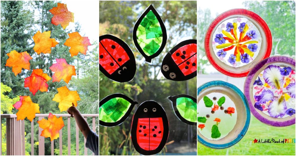 DIY Suncatchers: 25 Suncatcher Crafts for Kids and Adults