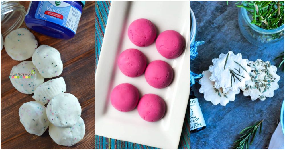 diy vicks shower tablets