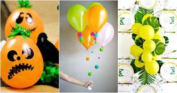 30 diy balloon crafts: simple balloon decoration ideas