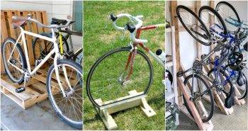 homemade diy bike rack ideas for garage