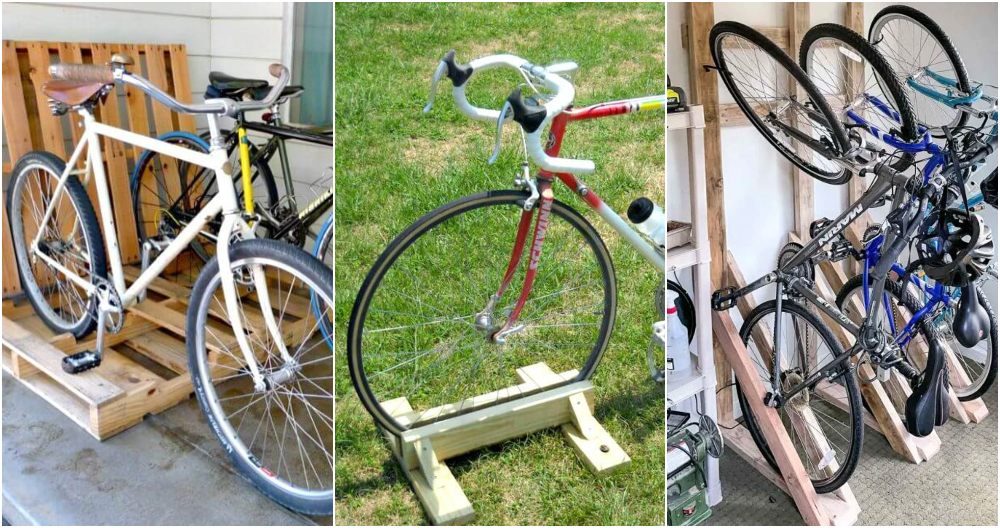 25 Homemade DIY Bike Rack Ideas for Garage