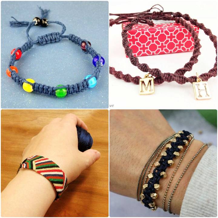 easy diy macrame bracelet ideas