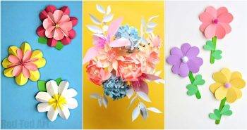 easy diy paper flowers to make (step by step)