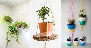 easy diy plant hanger ideas
