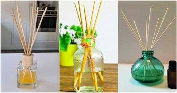 homemade diy reed diffuser ideas - how to make diffuser with essential oils