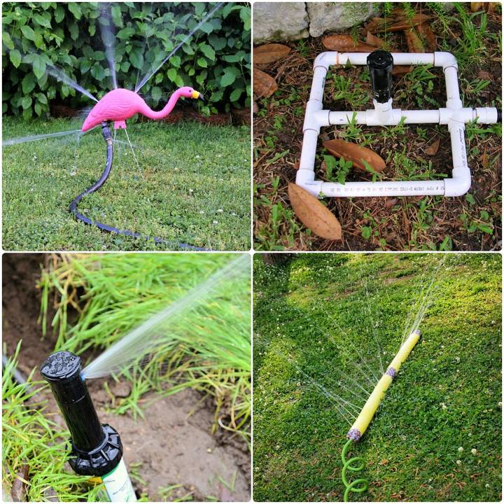 easy diy sprinkler system ideas