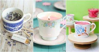 25 diy teacup candles you can make at home