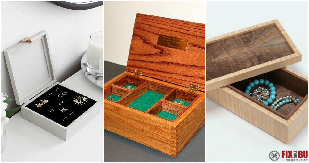 easy jewelry box plans